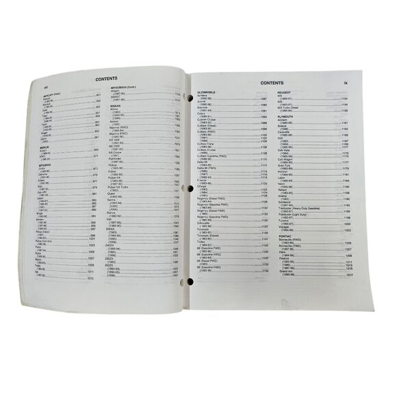 Mitchell Maintenance Service Intervals 1983 - 96 Domestic Import Cars Truck Vans - Picture 12 of 13